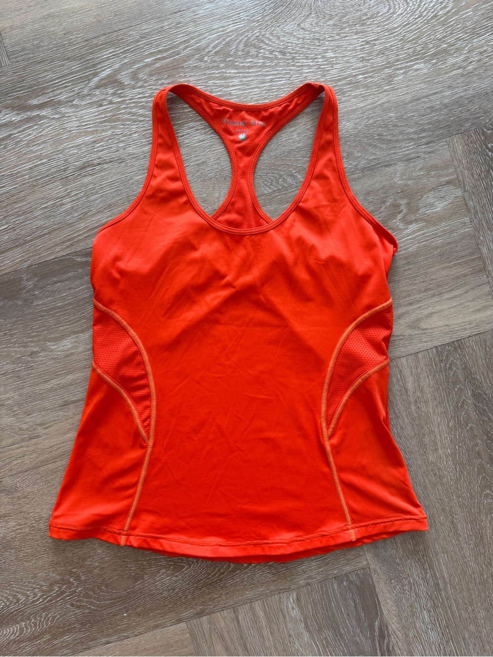 Dillard’s Gianni Bini Orange Athletic Tank Size M